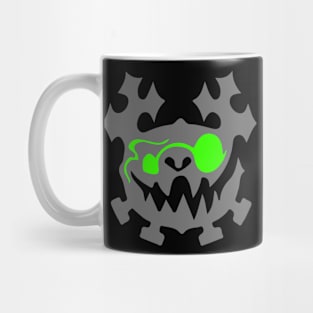 Monster pig face art Mug